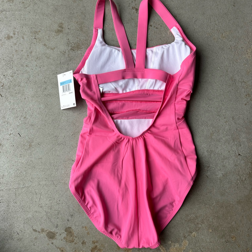 Nike Fuchsia One-Piece Swimsuit - Picture 5 of 6